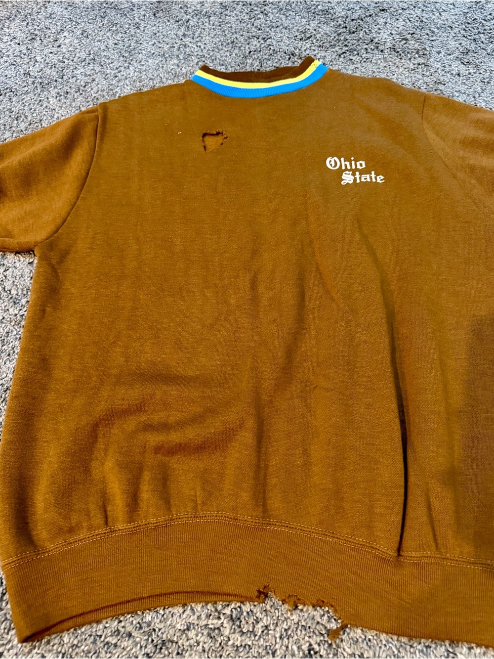 Vintage Ohio State Brown Crewneck Sweater